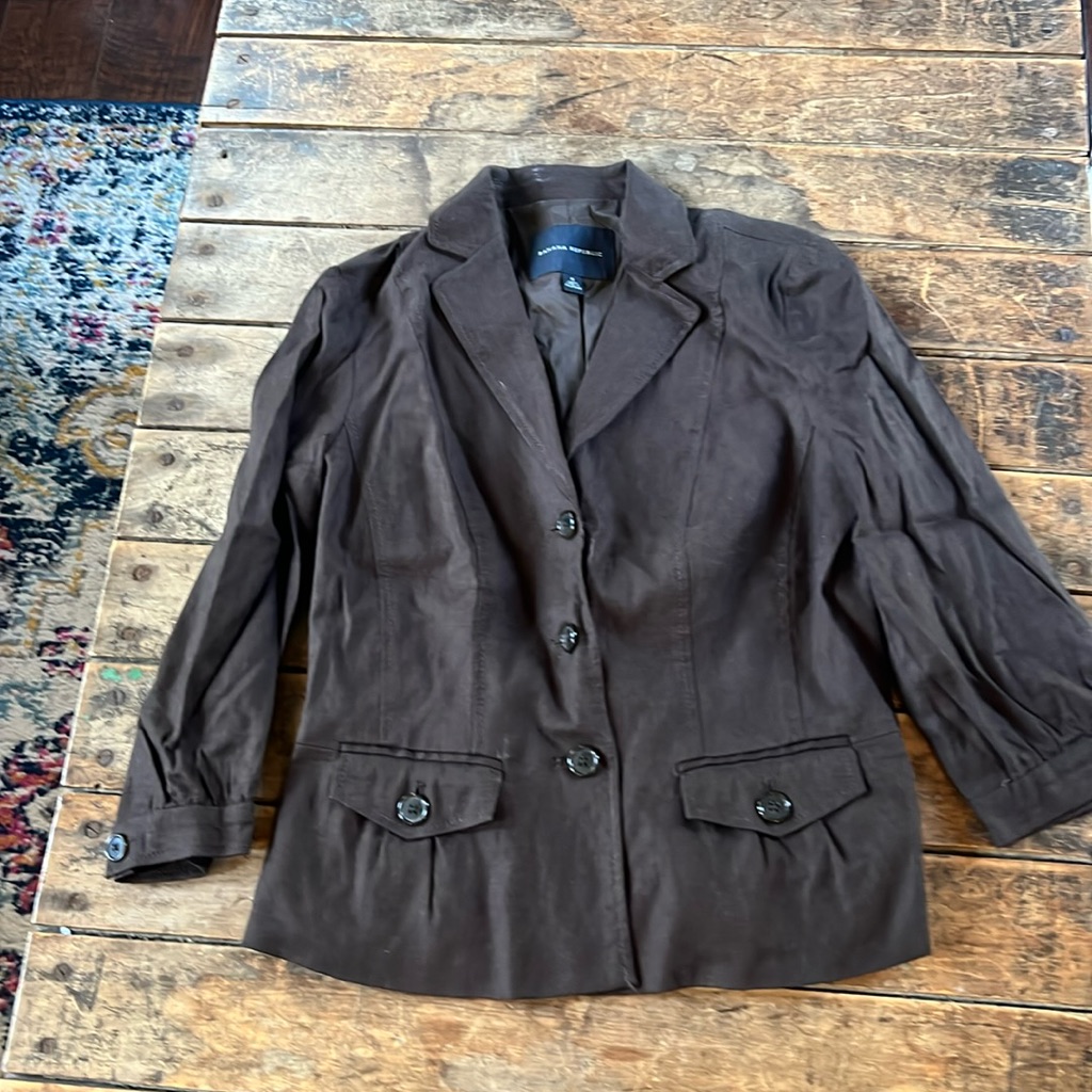 Banana Republic Brown Jacket Size 4